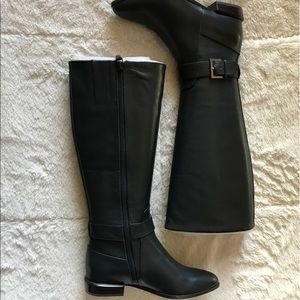 nine west wide calf boots